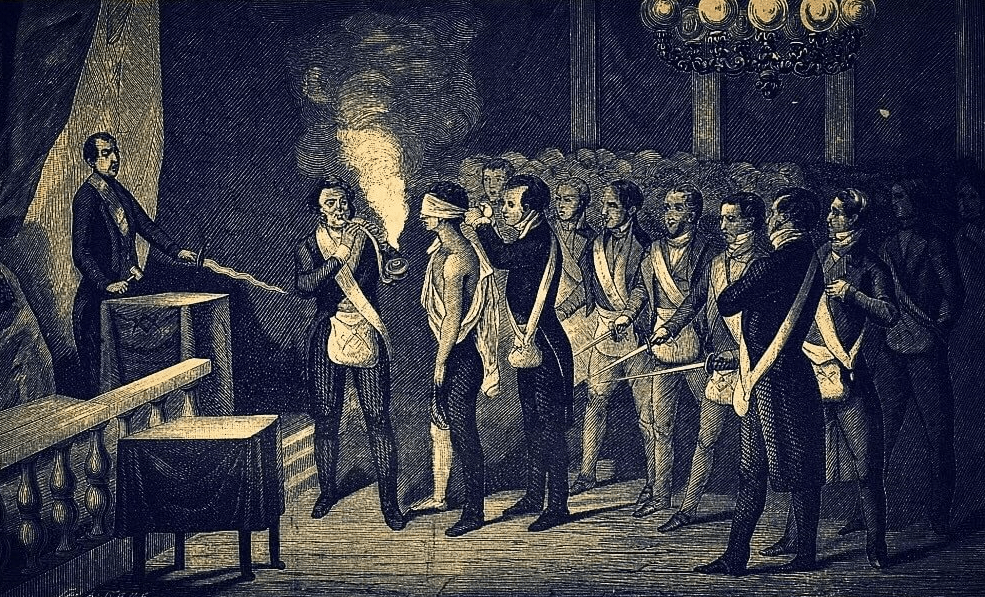 масонское посвящение в 1 градус