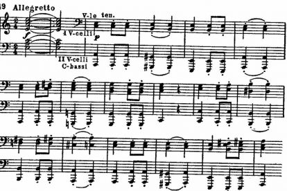 Бетховен Симфония №7 Allegretto)